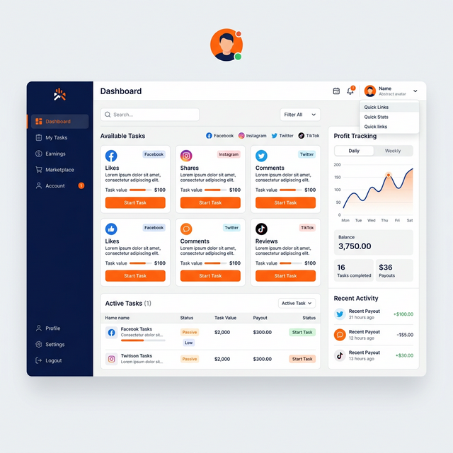 Earn from Micro Tasks